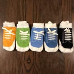 ベビーソックス　赤ちゃん　靴下　5足のサムネイル
