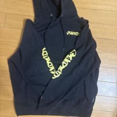 STARTER パーカー ブラック イエロー グラフィティ STARTER パーカー ブラック イエロー グラフィティ - メルカリ