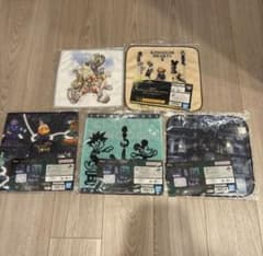 一番くじキングダムハーツ E賞タオル3種+他2点タオルセット - メルカリ
