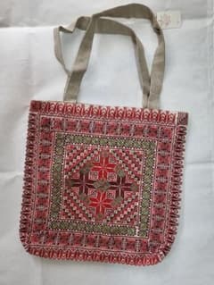 パレスチナ刺繍トートバッグのサムネイル