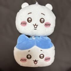 치이카와 꿀벌 봉제 인형 패스 케이스 세트