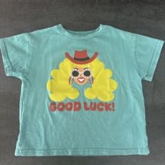 マーキーズ GOOD LUCK!ロゴ半袖Tシャツ サイズ110のサムネイル