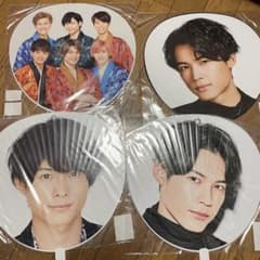 SixTONES 松村北斗うちわ4本セットのサムネイル