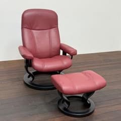 H25K63a EKORNES コンサル リクライニングチェア オットマン付き H25K63c EKORNES コンサル リクライニングチェア オットマン付き