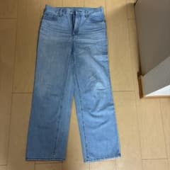 GU ストレートデニムパンツ ライトブルーのサムネイル