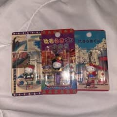 ハローキティ ご当地ストラップ 3種セット - メルカリ