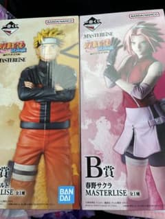 一番くじ NARUTO 疾風伝 A賞 ナルト B賞 サクラ フィギュア＋I賞のサムネイル