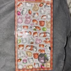 ぷっくりシール ステッカー 動物 3D デコレーションのサムネイル