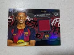 Alejandro Balde FC Barcelona レリックカード 01
