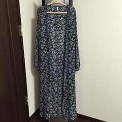 ☆なぎ様専用！21日までお取り置き☆Ungrid 花柄ロングガウンのサムネイル