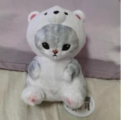 mofusand ぬいぐるみ しろくまバージョンのサムネイル