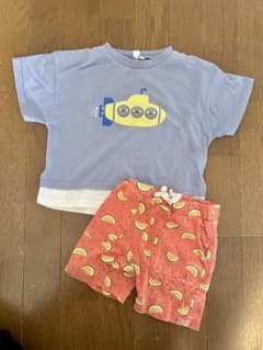 Samansa Mos2 Lagom Tシャツ パンツ セット　95〜100のサムネイル