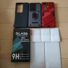 OPPO 11a スマホケース 3種セット ガラスフィルム付のサムネイル