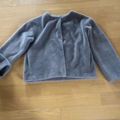 UNIQLO グレー フリースジャケット Mのサムネイル