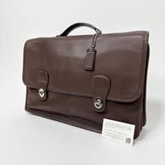 COACH コーチ 牛革 レザー ビジネスバッグ F70375 ターンロック COACH コーチ 牛革 レザー ビジネスバッグ F70375 ターンロック - メルカリ