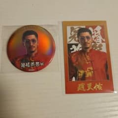 趙天佑 缶バッジ カード 箔押し(レア) 冠婚葬祭展 龍が如く - メルカリ