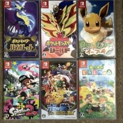 Nintendo ソフト　バラ売り可 switch Nintendo Switch た by 新品未開封の通販 ソフト6本 Switch Nintendo - Nintendo Switch