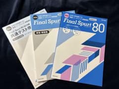大学入学共通テスト実戦模試2026FinalSpurt80リーディング3冊セットのサムネイル