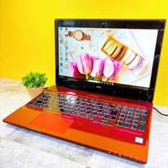 i7✨新品SSD512GB✨ブルーレイ フルHD カメラ Windows11赤 - メルカリ