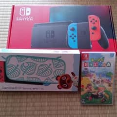 新型 Nintendo Switch どうぶつの森セットのサムネイル
