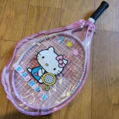 中古品 Bridgestone ハローキティ テニスラケット 子ども用 21 - メルカリ
