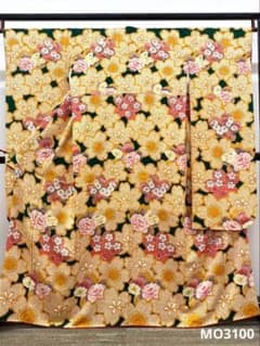 振袖 豪華 金駒 金彩 紋意匠 桜 身丈159cm 撥水加工済 MO3100 - メルカリ