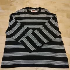 Maison Special 22AW ボーダープライムオーバーロングカットソーのサムネイル