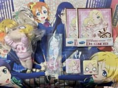 蓮ノ空 ラブライブ セガラッキーくじ 大沢瑠璃乃 B賞 寝そべりぬいぐるみセットのサムネイル
