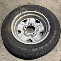 新品　ジムニー純正　JB23W スペアタイヤ　175/80R16 ブリジストン JB23 ジムニー 純正 スペアタイヤ 175/80R16 139.7 5H - メルカリ