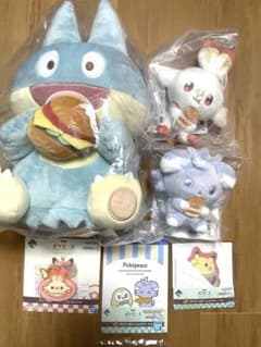 포켓피스 이치 반 쿠지 A상 곤베 외 총 6점 세트