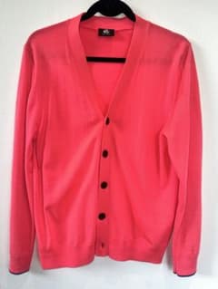 PAUL SMITH ピンク カーディガン Lサイズのサムネイル