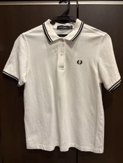 FRED PERRY ポロシャツ　ホワイト　L