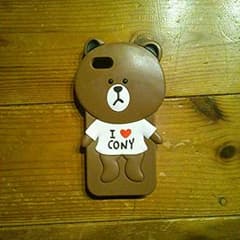 ブラウン　iPhone5カバーのサムネイル