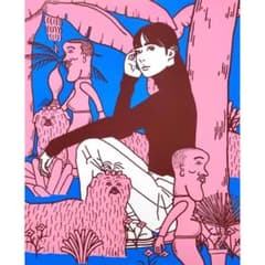 KYNE Untitled 2024 シルクスクリーン 版画 - メルカリ