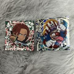 ワンピース シール ステッカー シャンクス バギー 2枚セットのサムネイル