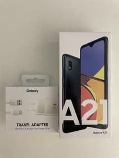 GALAXY A21 本体　カラー 黒のサムネイル