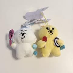 んぽちゃむ、きみまろぬいぐるみマスコットセットのサムネイル