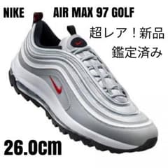 新品超レア】ナイキNIKE エアマックス97Golf/シルバー 26.0cm - メルカリ