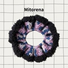 かぎ編み　ニットシュシュのサムネイル