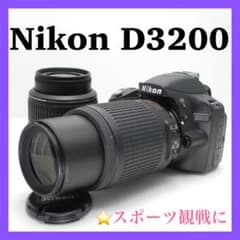 ❤️シャッター回数なんと12710回❤️Nikon D3200 すぐ撮影できる ❤️シャッター回数なんと12710回❤️Nikon D3200 すぐ撮影