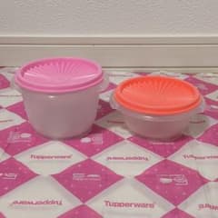 タッパーウェア ベルポピー ＆ ミニポピー ピンク系 Tupperware - メルカリ