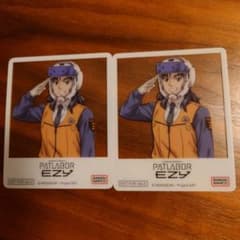 アニメジャパン　パトレイバー EZY クリアカード 2枚セットのサムネイル