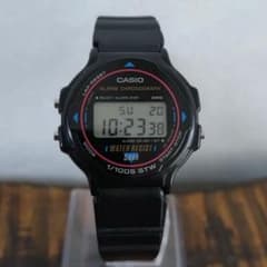 CASIO W-78 593 オールドカシオ デジタル腕時計 取扱説明書 稼働品のサムネイル