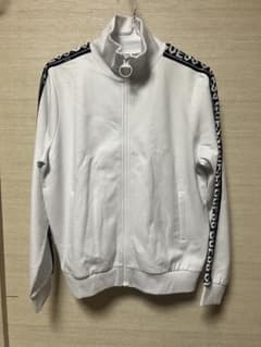 GUESS トラックジャケット ジャージ ロゴ刺繍 ブラック レディースのサムネイル