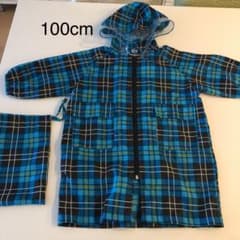 100cm レインコート　カッパ　雨がっぱのサムネイル