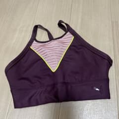 PUMA スポーツブラ Sサイズ ダークパープルのサムネイル