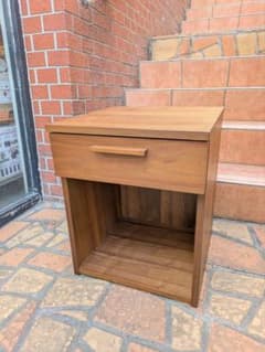 ACTUS アクタス FBナイトテーブル ベッドサイドテーブル　ウォールナット ACTUS アクタス ナイトテーブル ベッドサイドテーブル ウォールナット