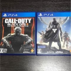PS4 CALL OF DUTY DESTINY2本セットのサムネイル