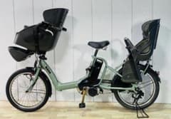 3233ブリヂストン8.9アンペア 3人乗り対応子供乗せ 電動アシスト自転車