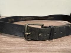 DIESEL レザーベルト ELAMB 00S22X ブラックのサムネイル